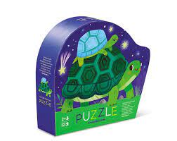 Crocodile Creek 12 Piece Mini Puzzle Turtles Together - Tadpole