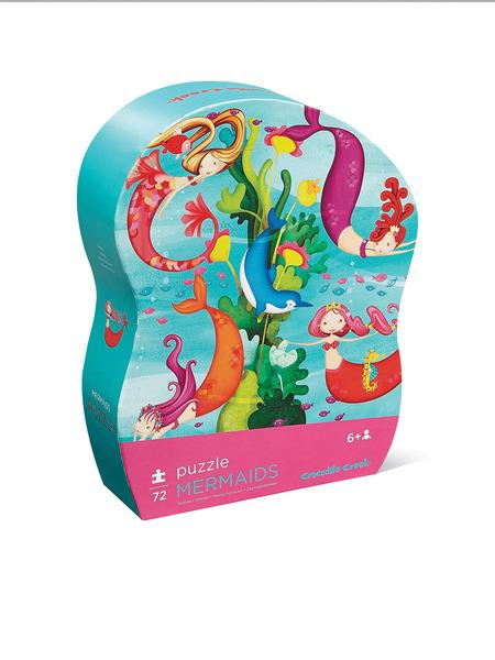 Crocodile Creek 72-Piece Floor Puzzle Mermaids - Tadpole