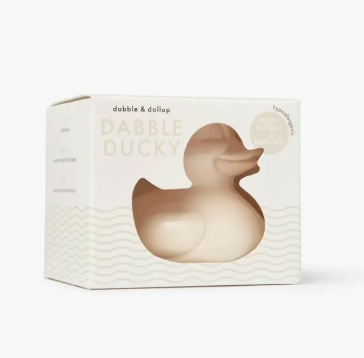 Dabble Ducky Duck Bath Toy & Teether - Tadpole