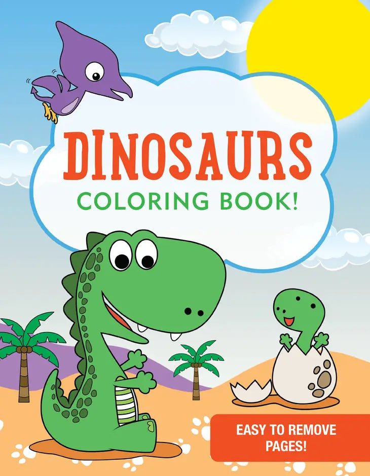 Dinosaurs Coloring Book - Tadpole
