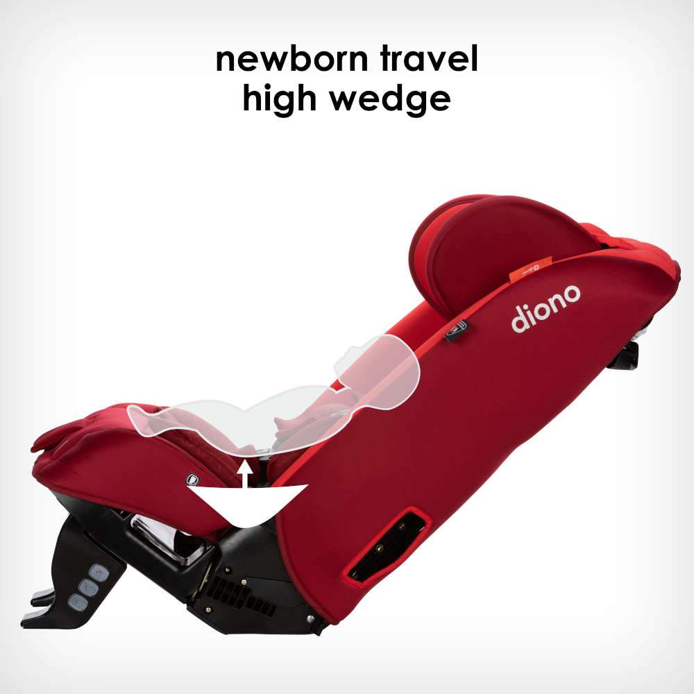 Diono Radian 3RXT Latch 3-Across All-in-One Convertible Car Seat - Tadpole