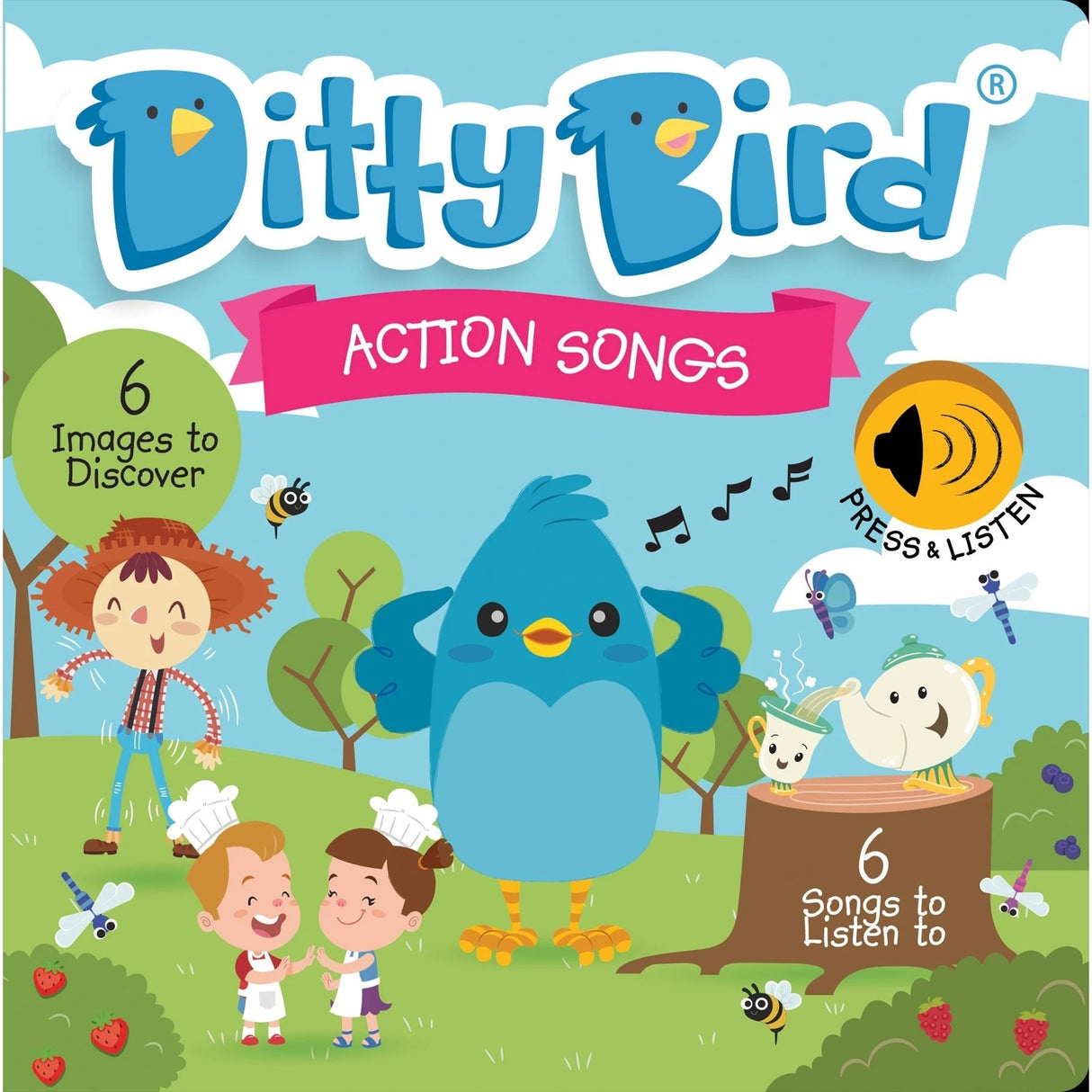 Ditty Bird Baby Sound Book: Action songs - Tadpole