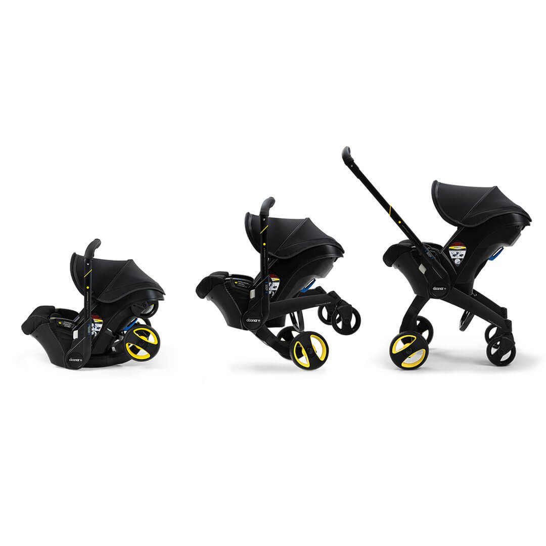 Doona Car Seat & Stroller - Midnight Edition - Tadpole