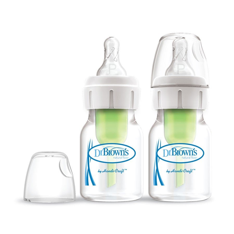 Dr. Brown’s Natural Flow® Options+™ Preemie Baby Bottle, 2 oz/60 ml, 2 PK - Tadpole