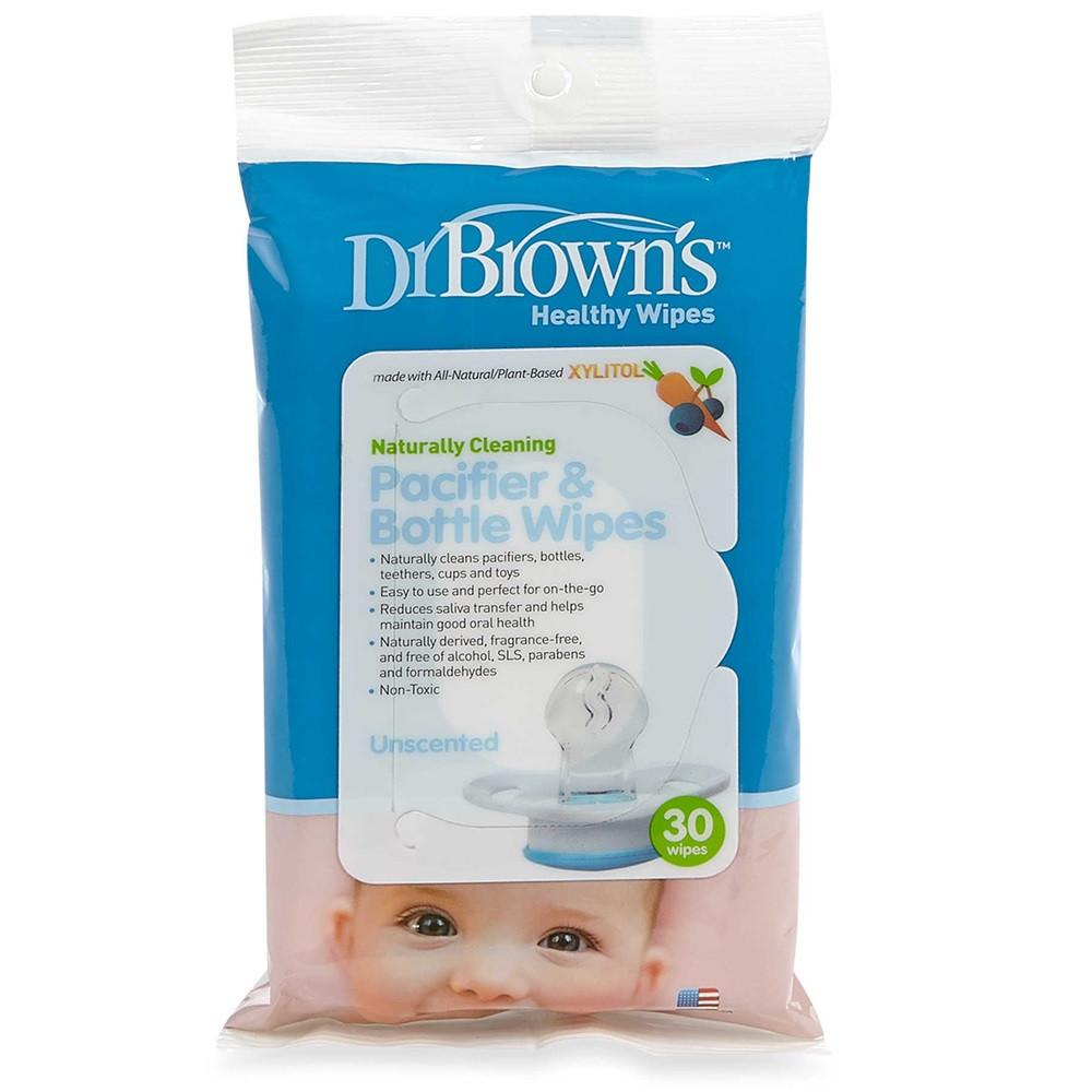 Dr. Brown's Pacifier & Bottle Wipes - Tadpole