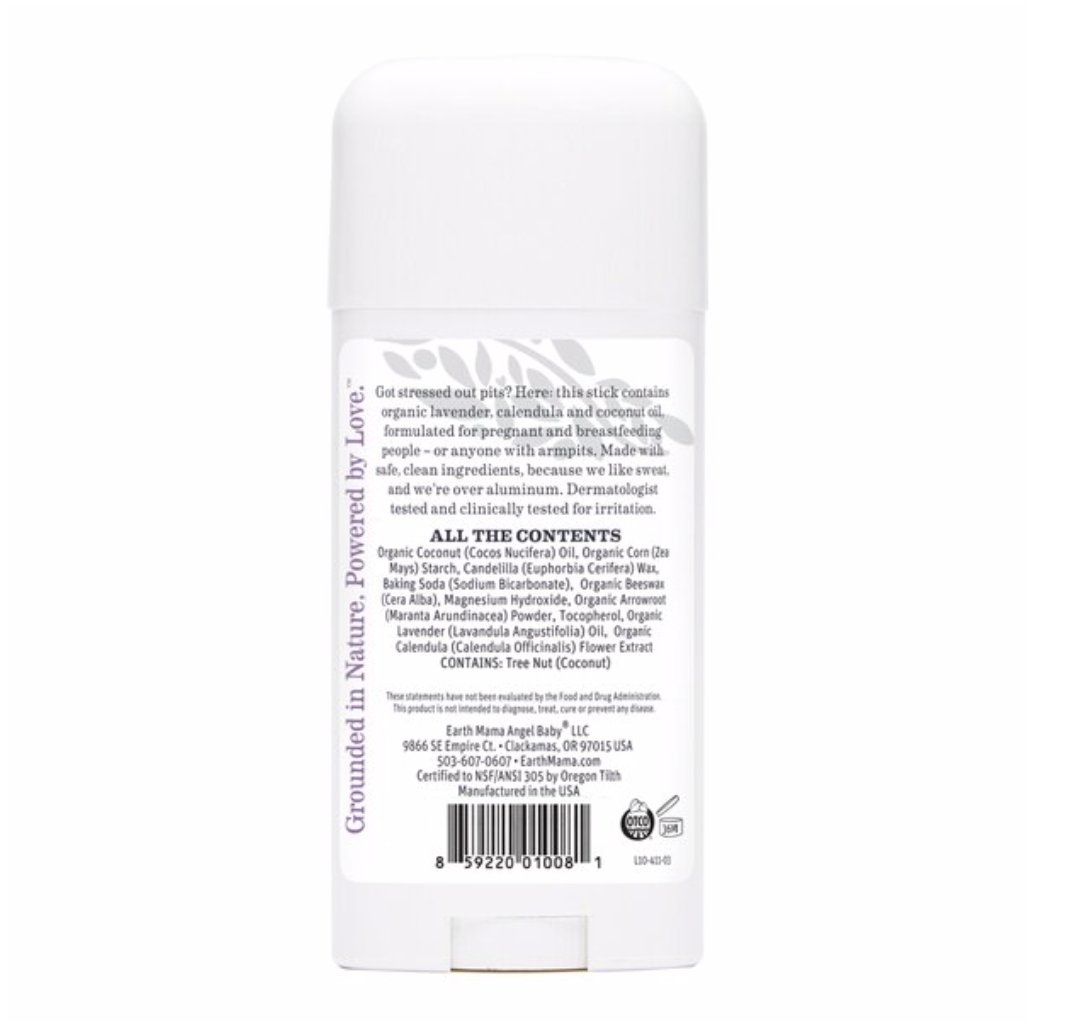 Earth Mama Calming Lavender Deodorant - Tadpole