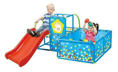 Eezy Peezy Play Gym With 50 Balls & Slide - Tadpole