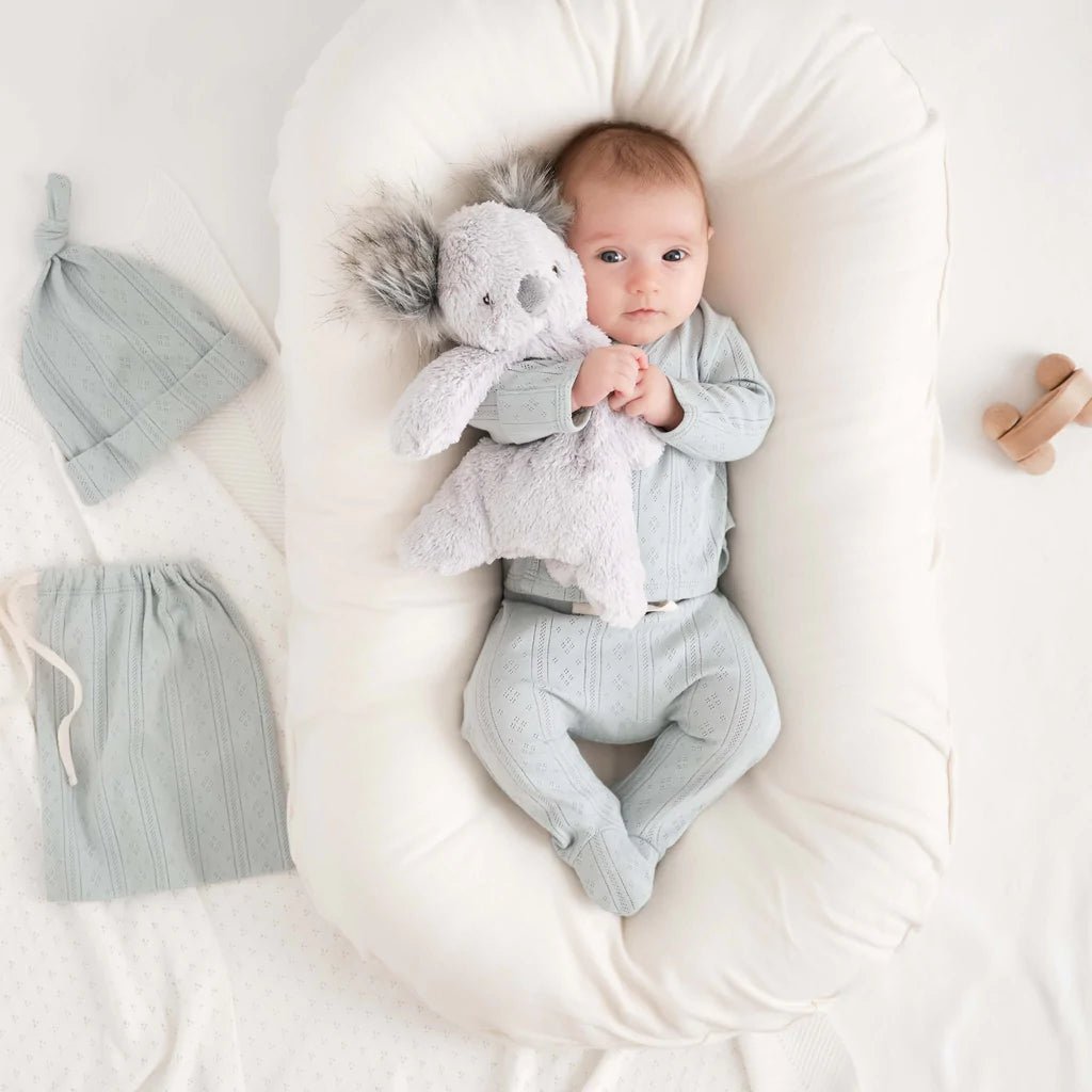 Elegant Baby Pointelle Layette Gift Set - Tadpole
