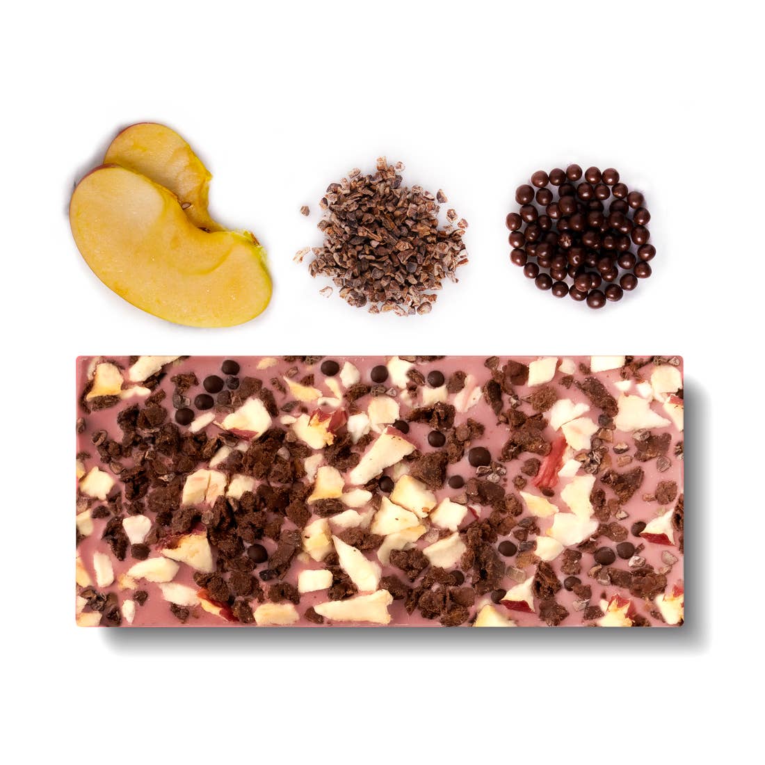 Flair Chocolatier Belgian Ruby Chocolate Bar - New York - Tadpole