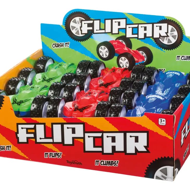 Flip Car, Friction Pull-back, Action Packed, Indoor/Outdoor | default - Tadpole