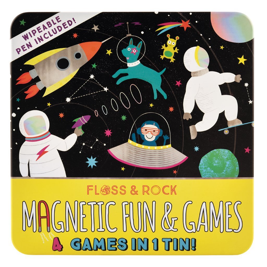 Floss & Rock Space Magnetic Fun & Games Compendium - Tadpole