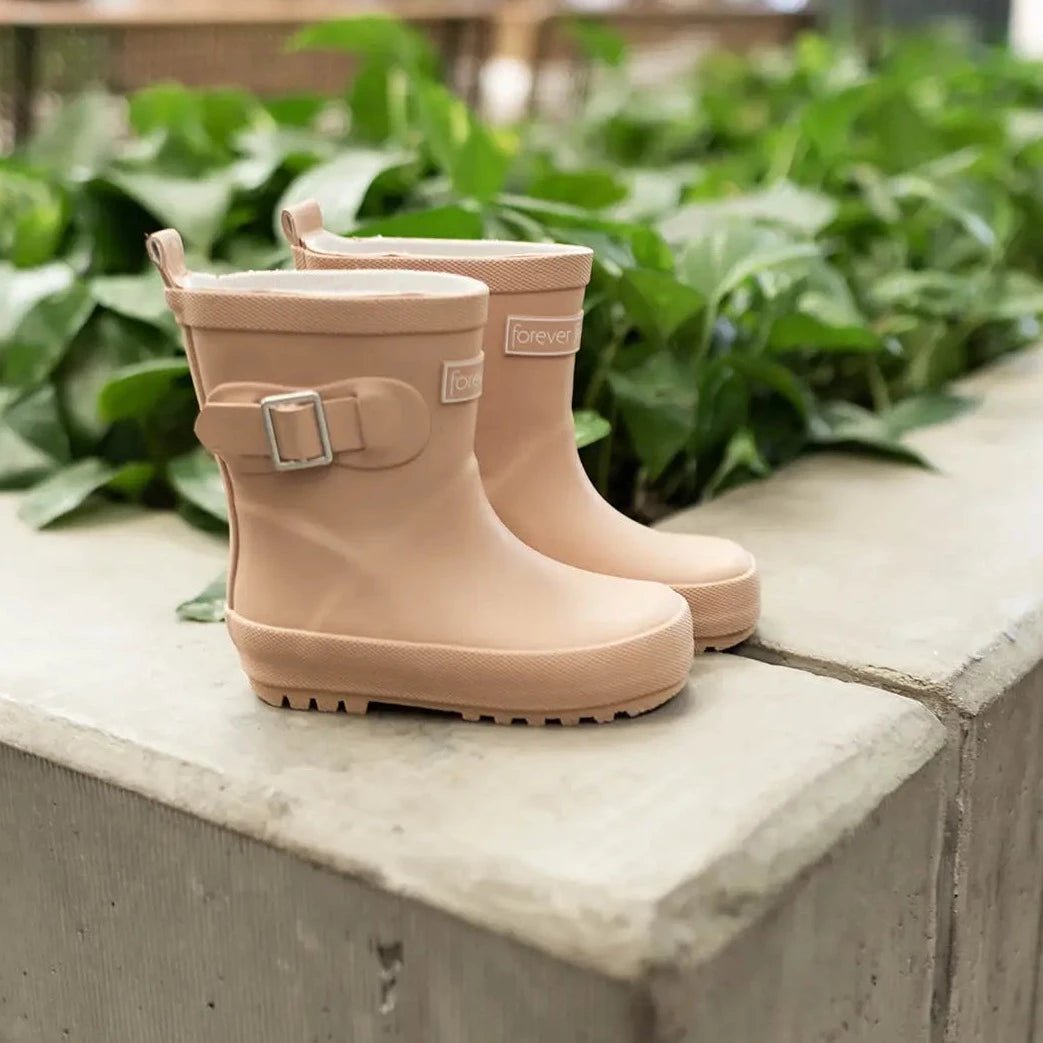 Forever French Baby Tan Rain Boot - Tadpole