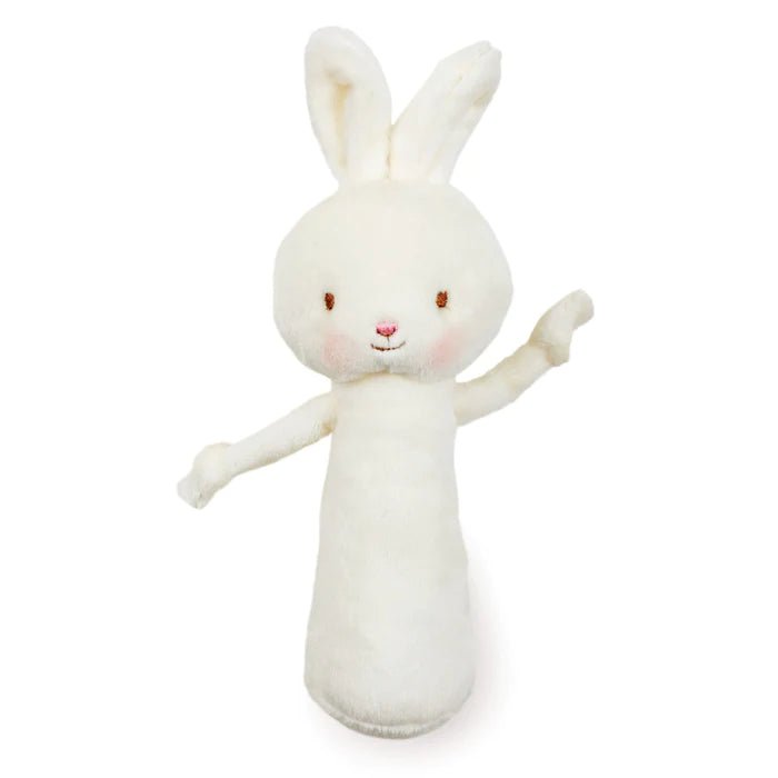 Friendly Chime Rattle - White Bunny - Tadpole