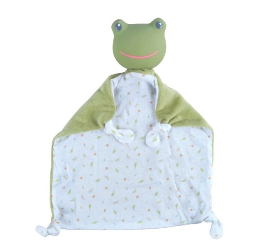 Gemba the Frog - Baby Comforter and Teether - Tadpole