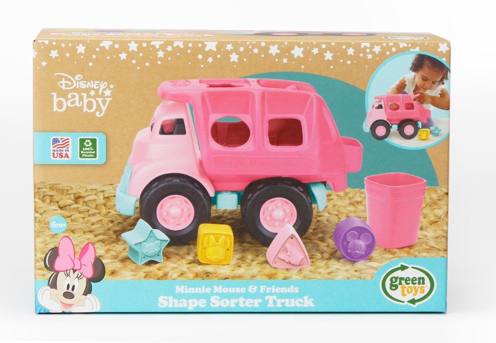 Green Toys Minnie Mouse & Friends Shape Sorter Truck - Tadpole
