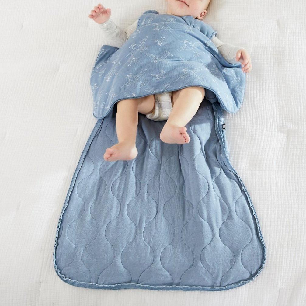 Günamüna Sleep Bag Premium Duvet 2.6 Tog - Airplanes - Tadpole