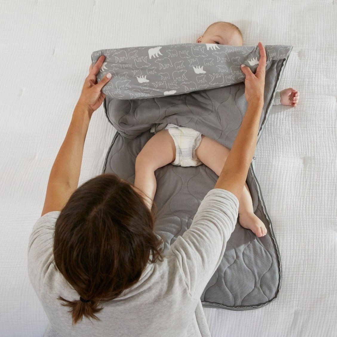 Günamüna Sleep Bag Premium Duvet 2.6 Tog - Bears - Tadpole