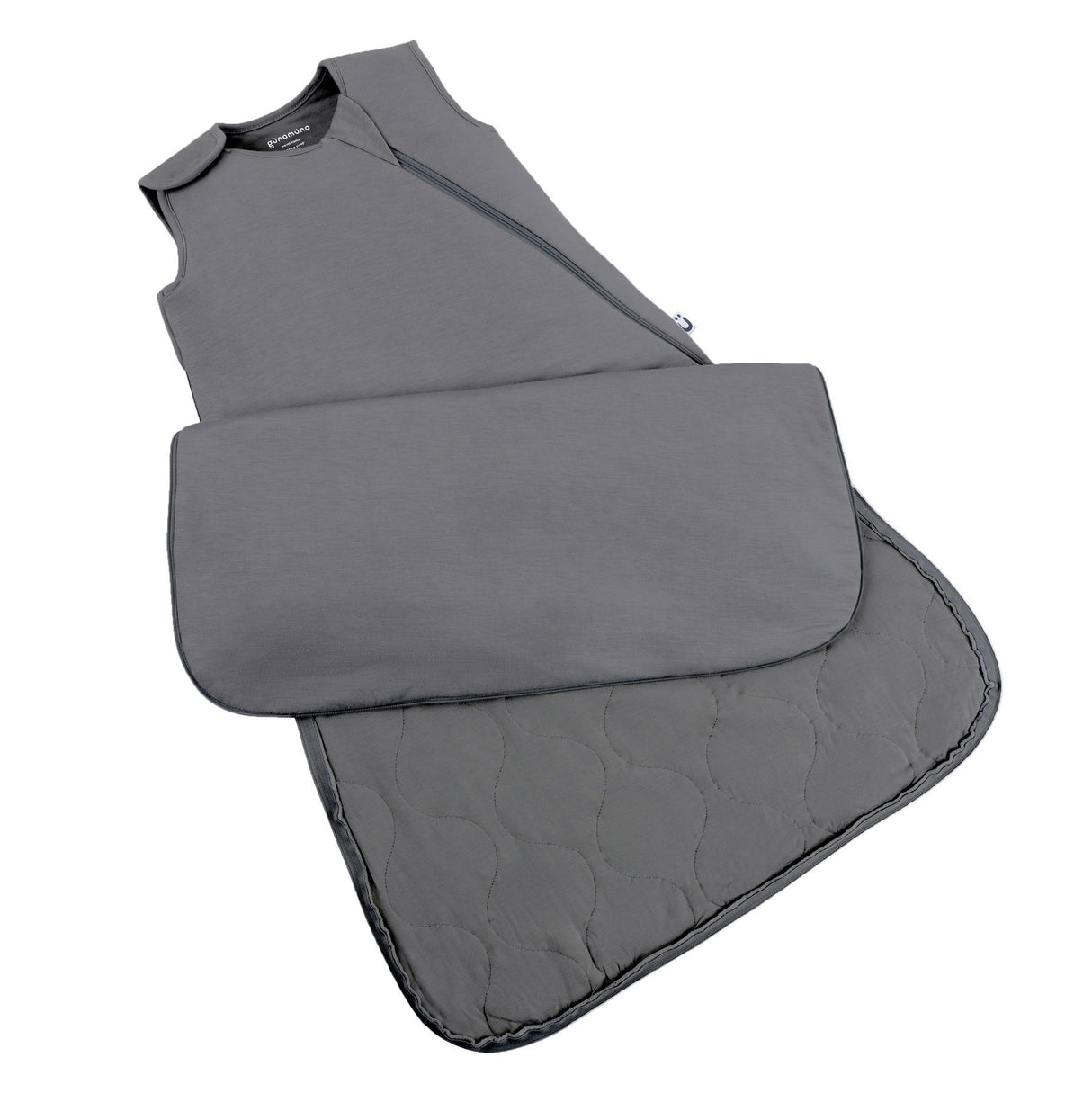 Günamüna Sleep Bag Premium Duvet 2.6 Tog - Charcoal - Tadpole