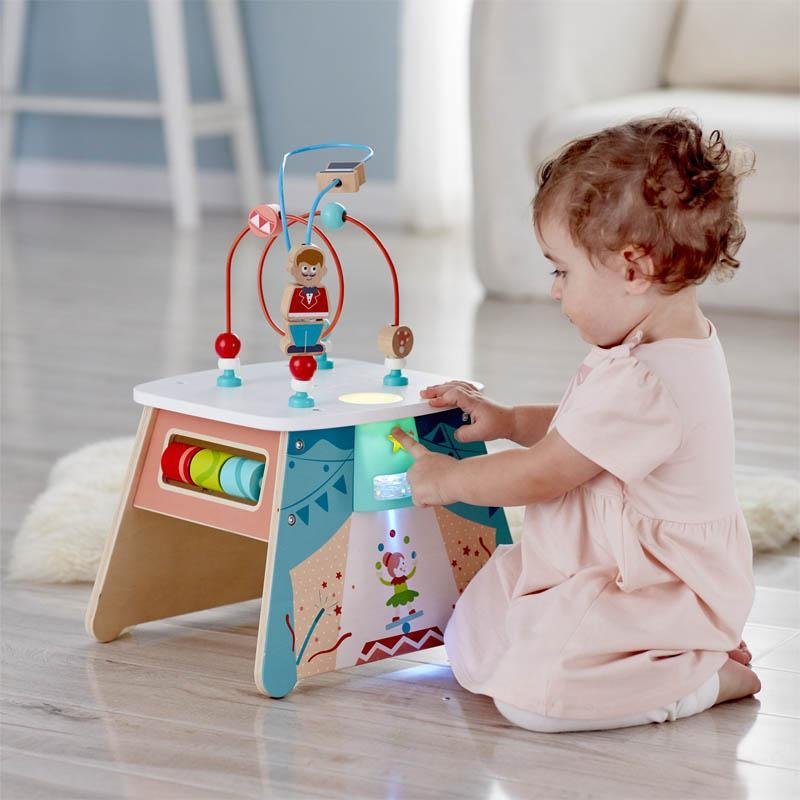 Hape Light-Up Circus Activity Cube - Tadpole