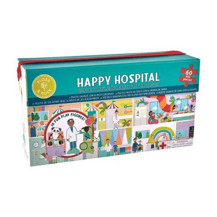 Happy Hospital 60pc Jigsaw with Figures - Tadpole