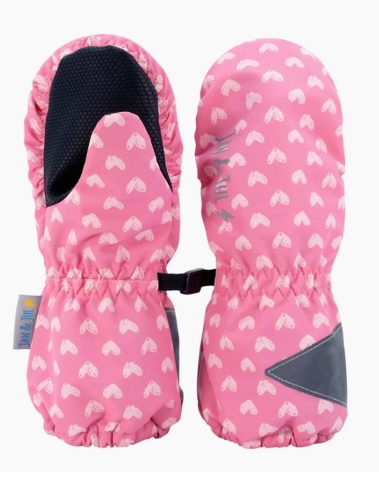 Hearts | Cozy-Dry Waterproof Rain Mitten - Tadpole
