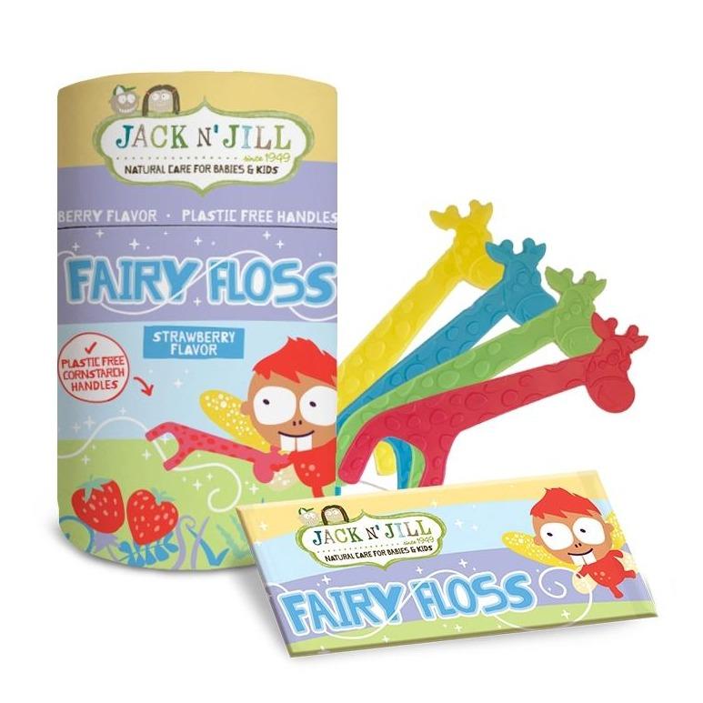 Jack N' Jill - Biodegradable Floss Picks 30pcs - Tadpole