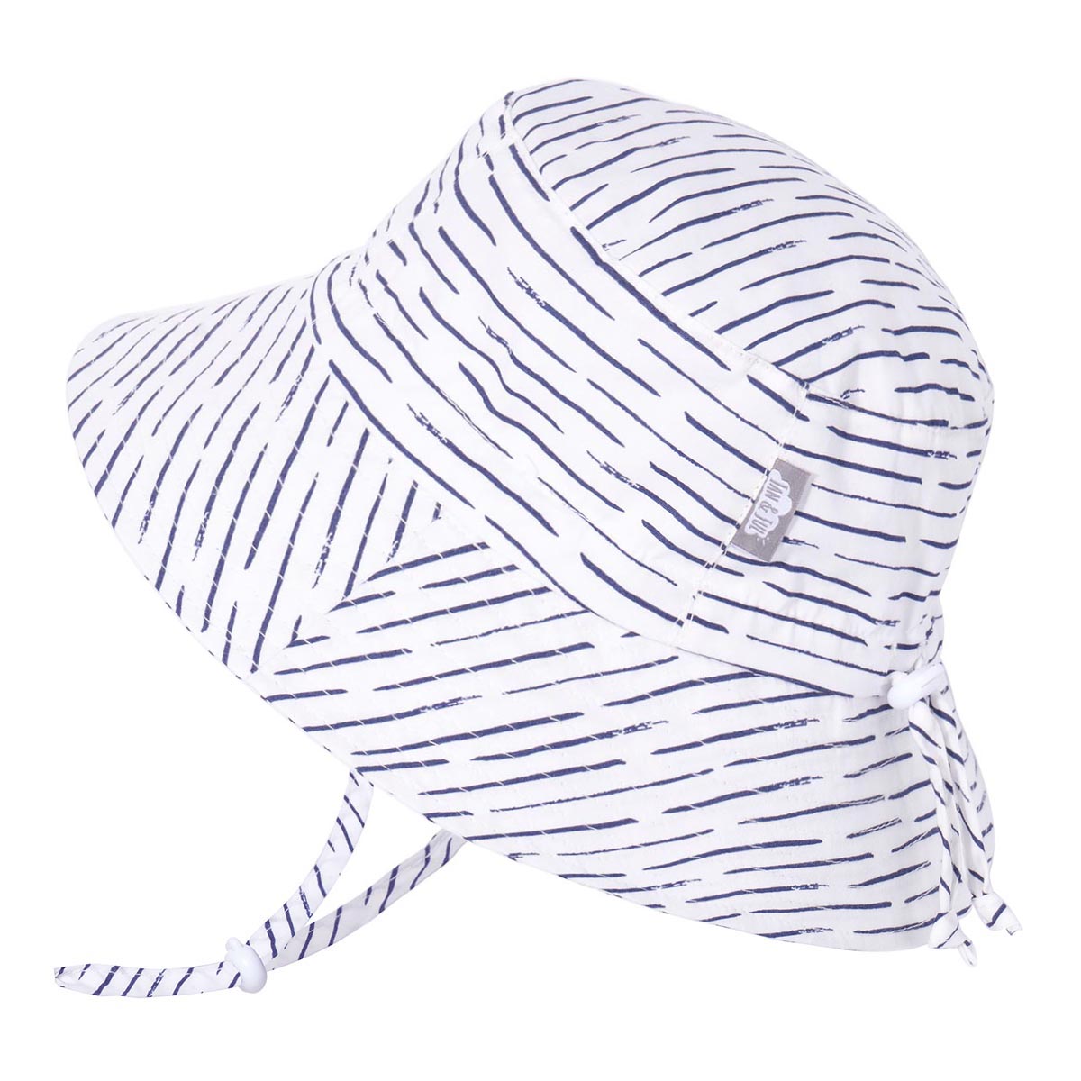 Jan & Jul White Waves Cotton Bucket Hat - Tadpole