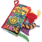 Jellycat Rainbow Tails Soft Book - Tadpole