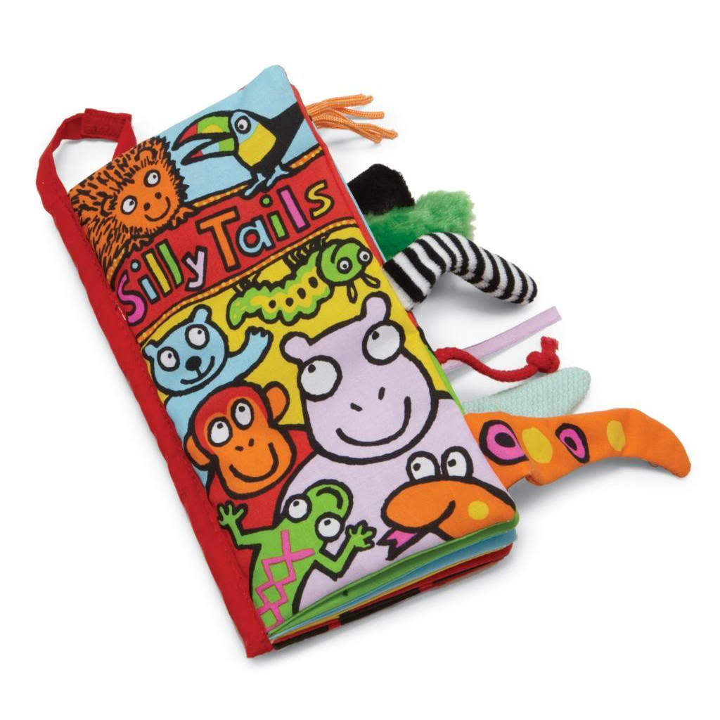 Jellycat Silly Tails Soft Book - Tadpole