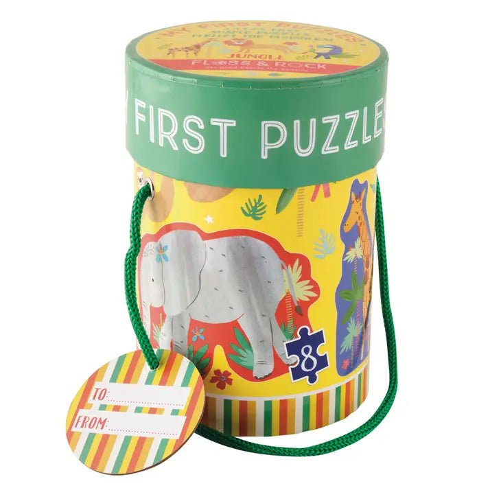 Jungle 3,4,6,8pc Puzzles - Tadpole