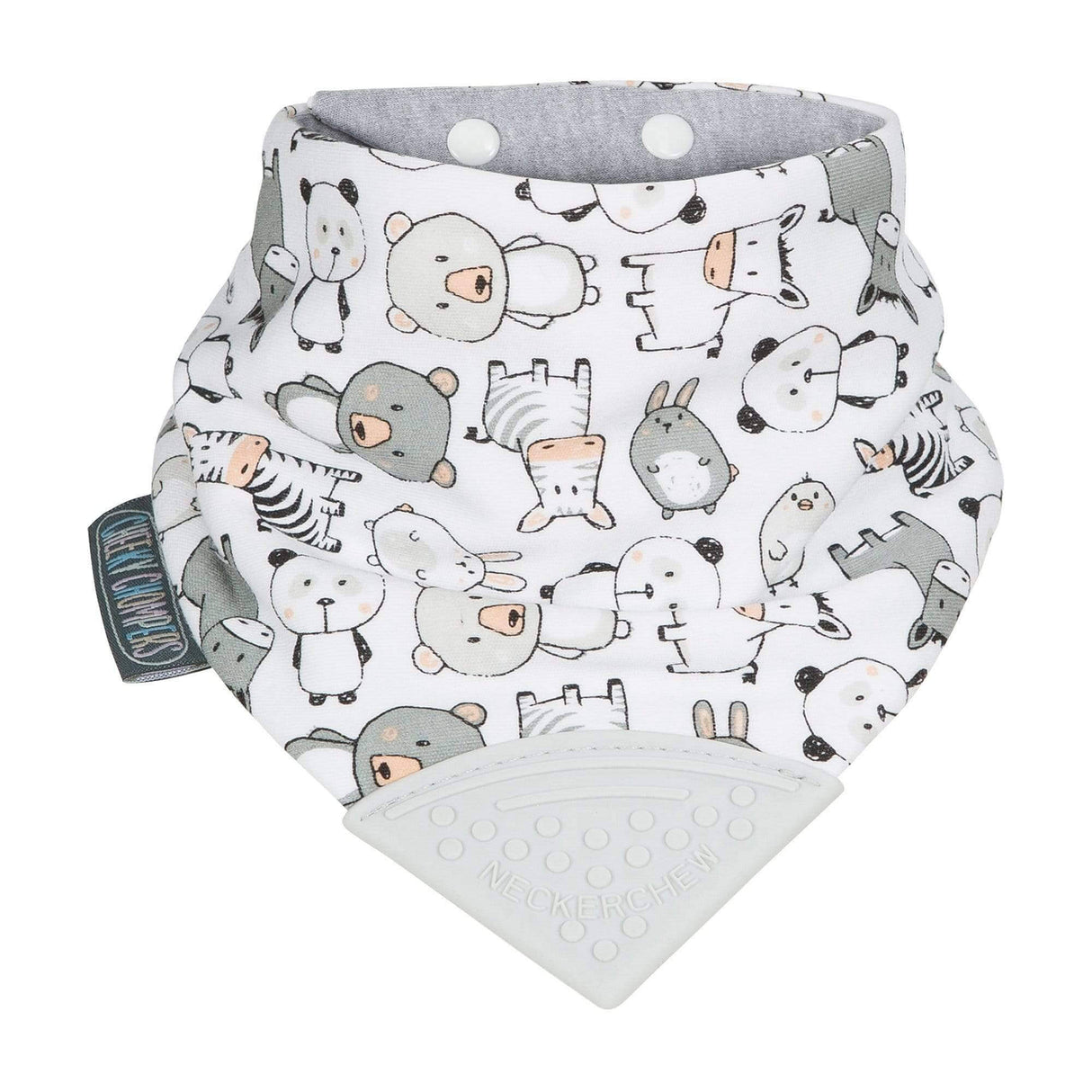 Kalencom Cheeky Chompers Neckerchew Dribble Bib - Tadpole