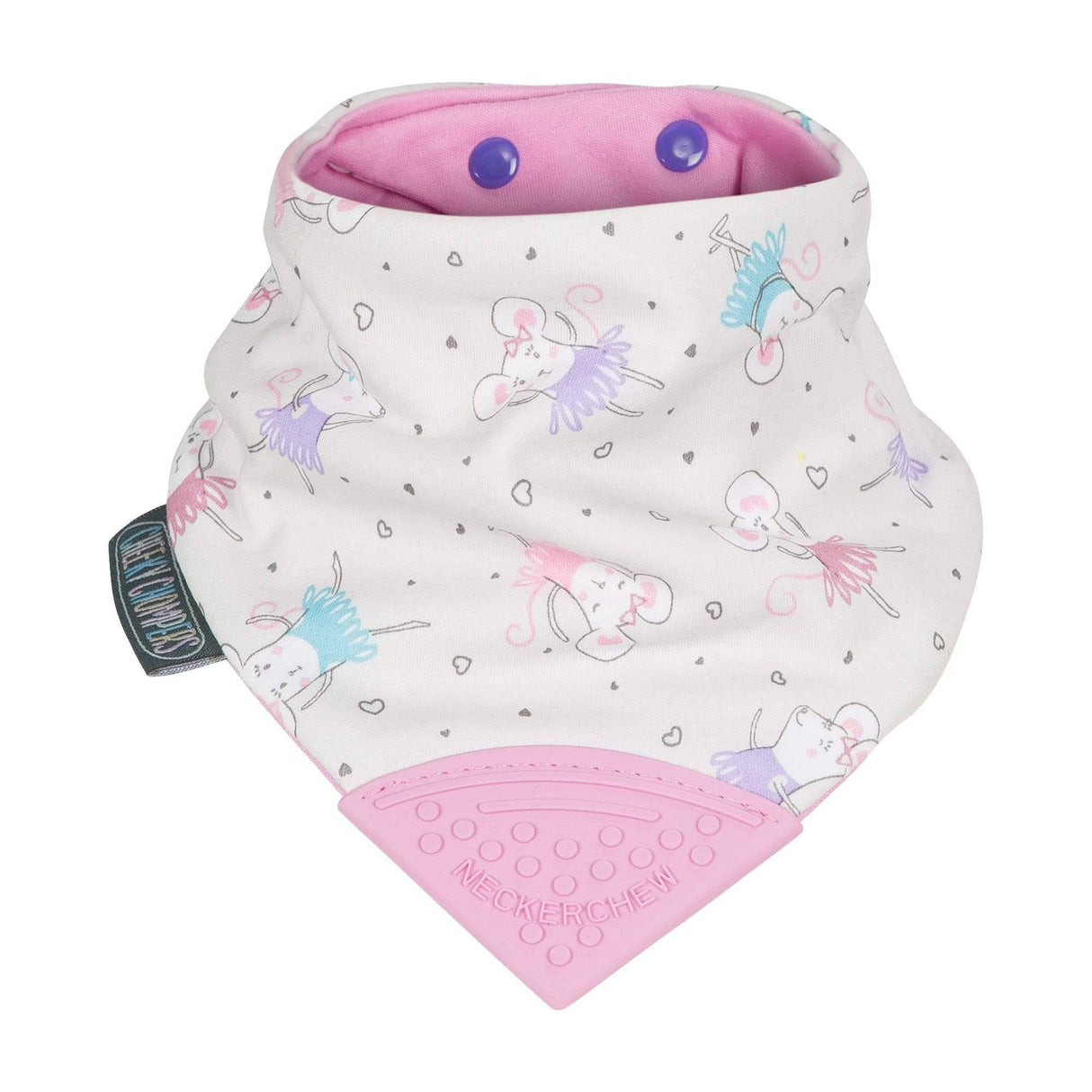Kalencom Cheeky Chompers Neckerchew Dribble Bib - Tadpole