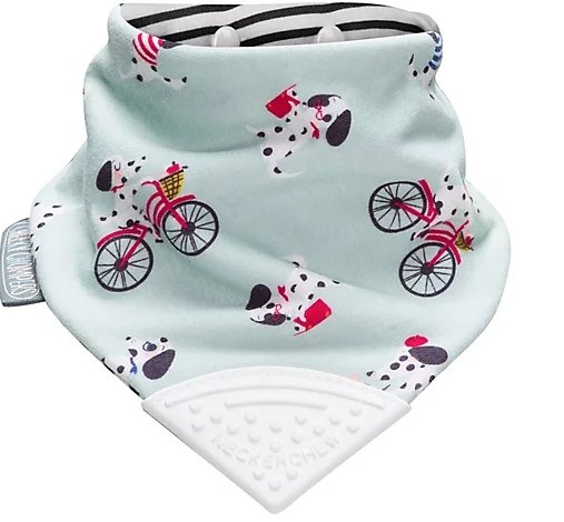 Kalencom Cheeky Chompers Neckerchew Dribble Bib - Tadpole