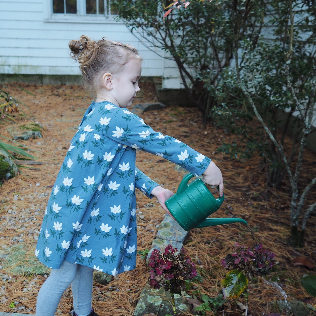 Kidpole Organics Amaryllis Dress - Tadpole