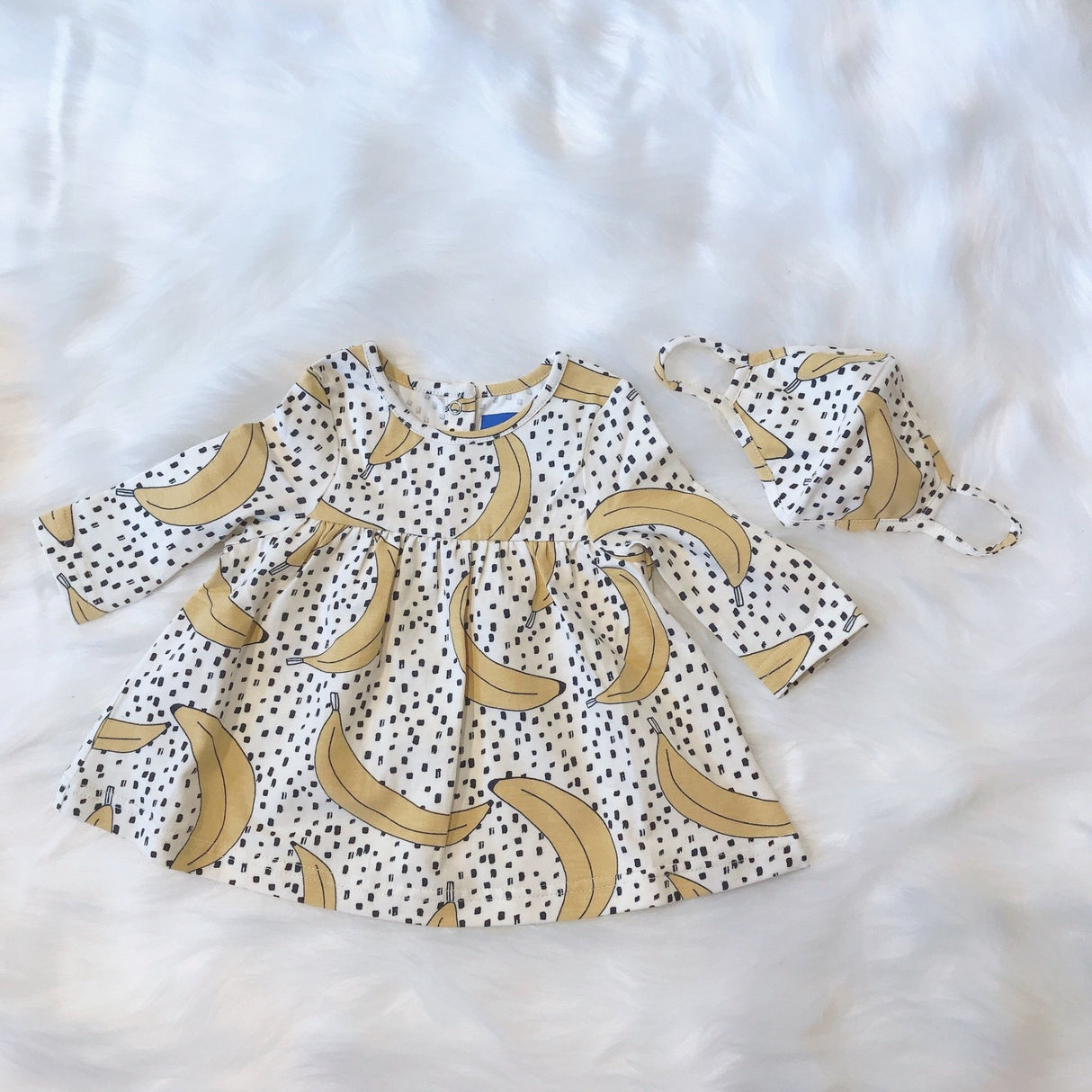 Kidpole Organics Going Bananas Dress - Tadpole