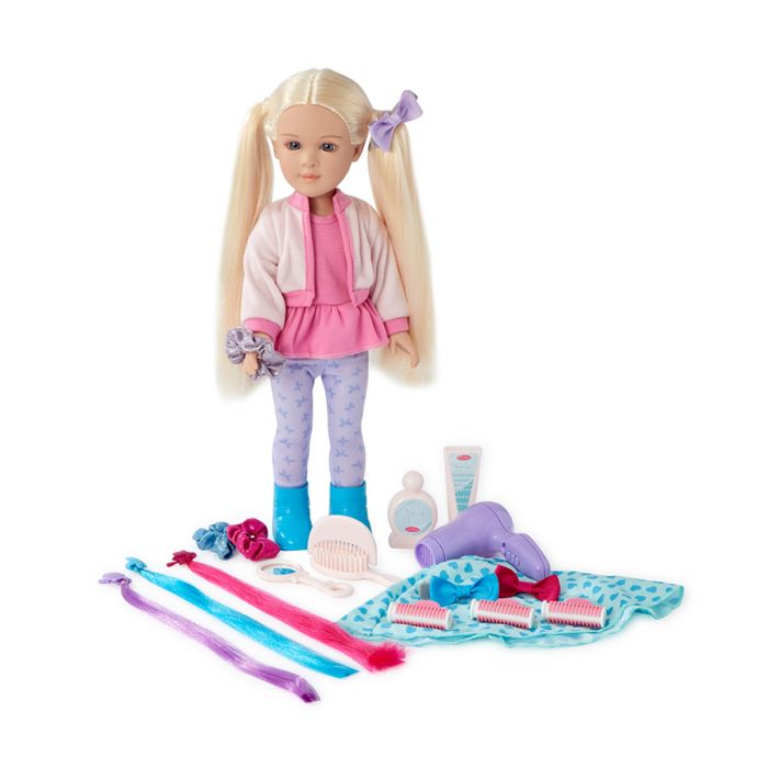 Kindness Club Salon Day Set Light Skin Blue Eyes Blonde - Tadpole