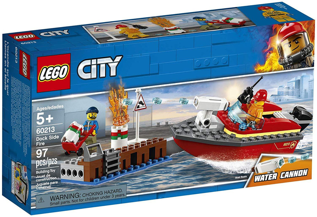 Lego City Dock Side Fire - Tadpole