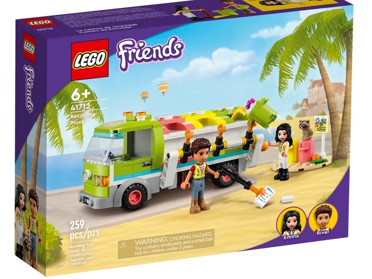 Lego Friends Recycling Truck - Tadpole