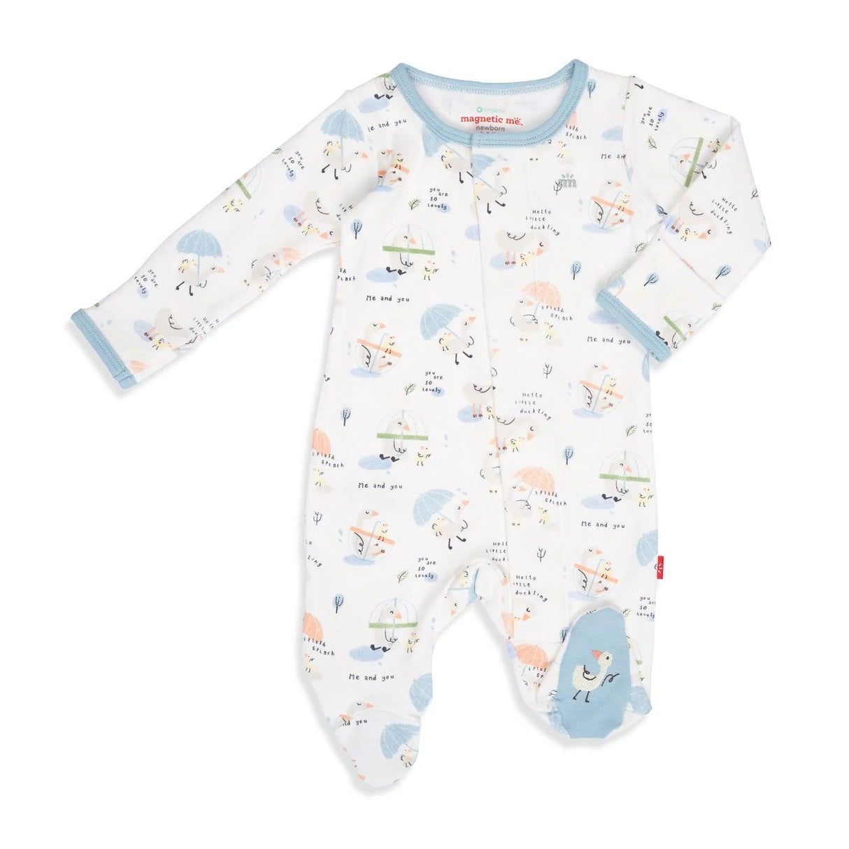 Little Duckling Org Ctn Magnetic Footie - Tadpole