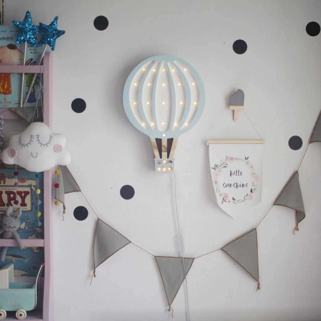 Little Lights Hot Air Balloon Lamp - Tadpole