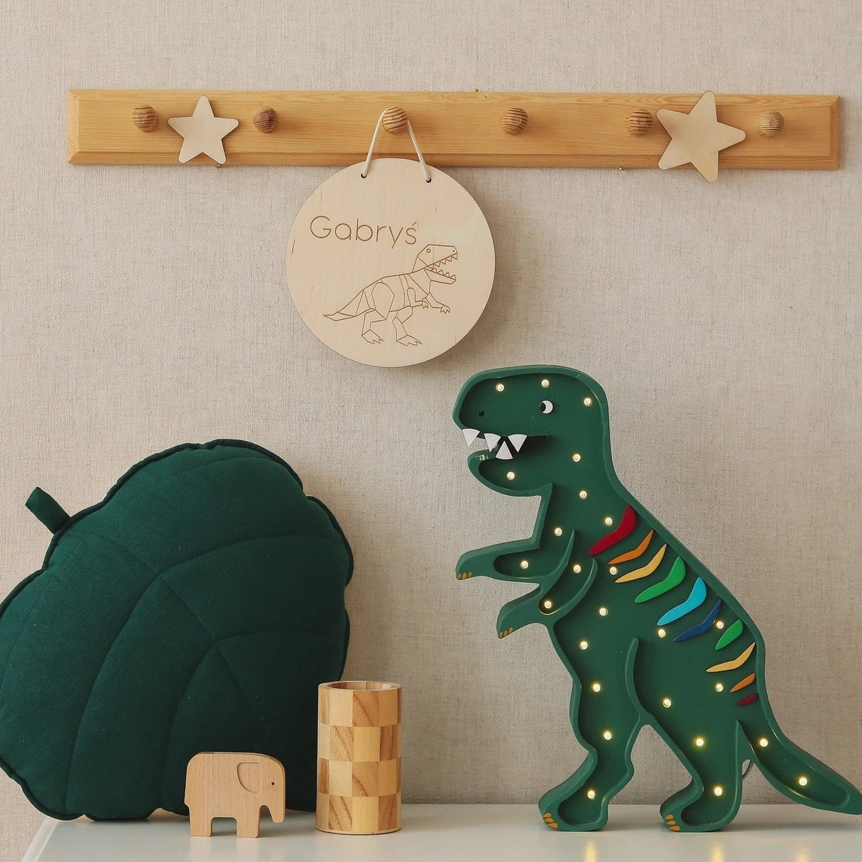 Little Lights T Rex Lamp - Tadpole