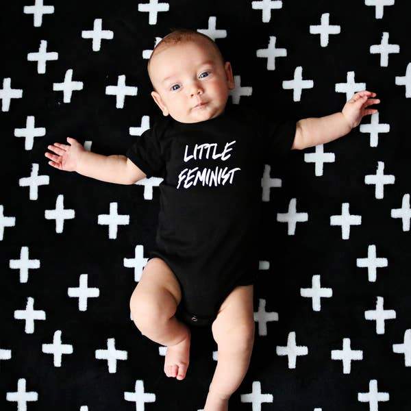 Love Bubby Little Feminist Bodysuit - Tadpole
