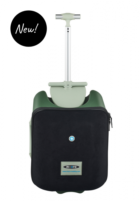 Micro Kickboard Luggage Eazy Cactus Green - Tadpole