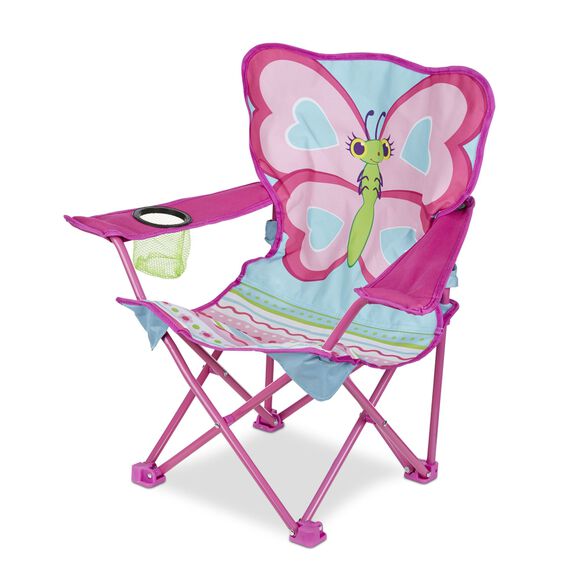 Melissa & Doug Cutie Pie Butterfly Camp Chair - Tadpole