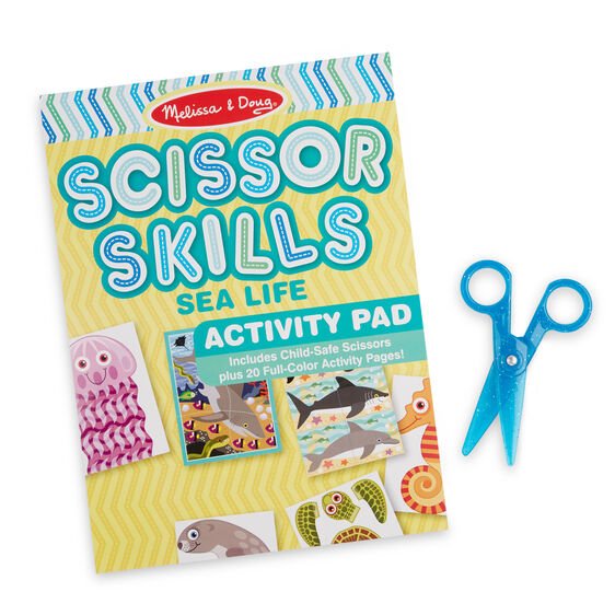 Melissa & Doug Sea Life Scissor Skills - Tadpole
