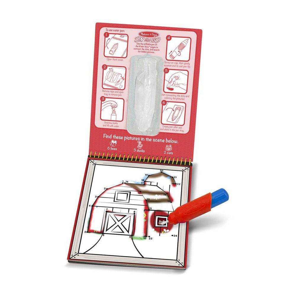Melissa & Doug Water Wow Connect the Dots - Tadpole