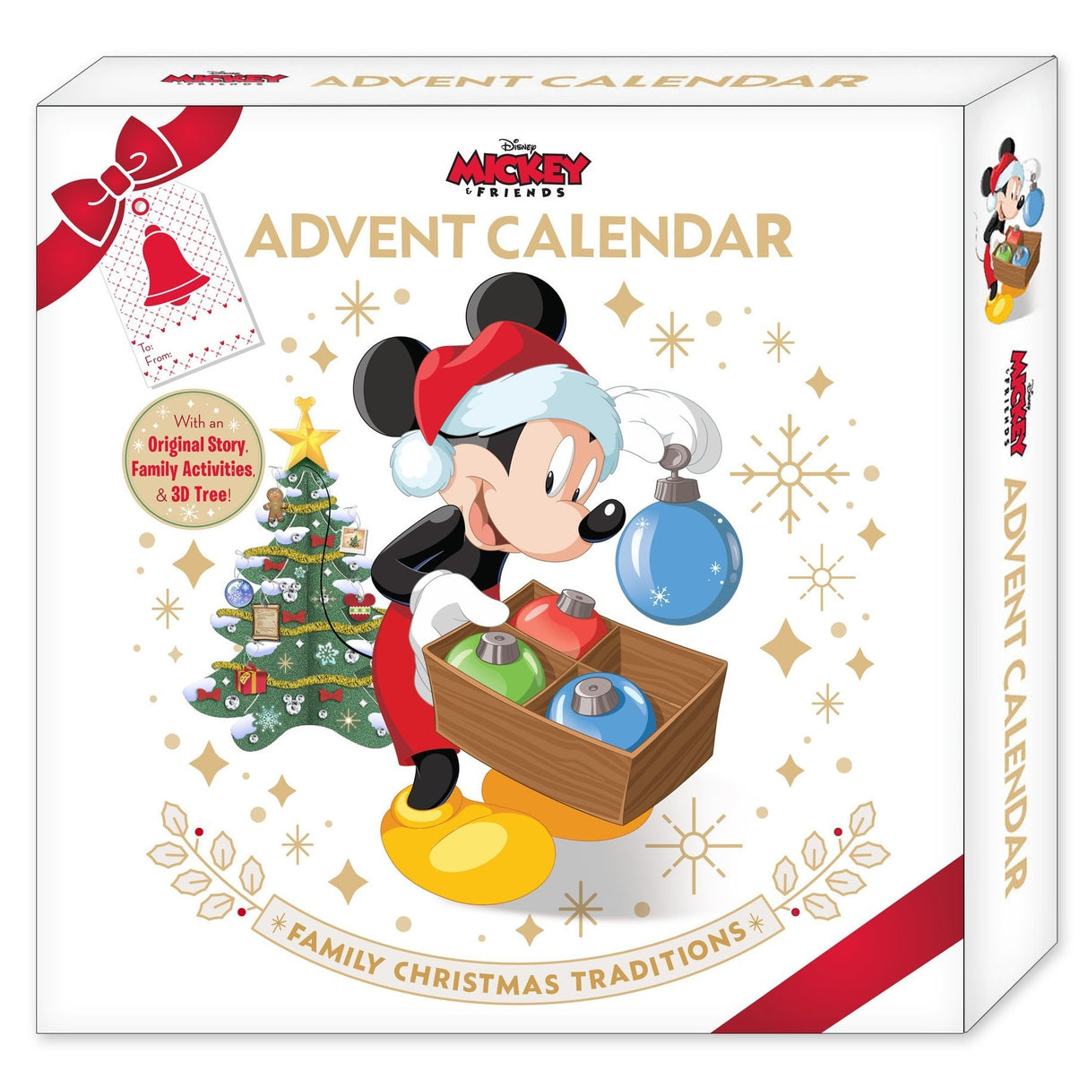 Mickey & Friends Advent Calendar-Family Christmas Traditions - Tadpole