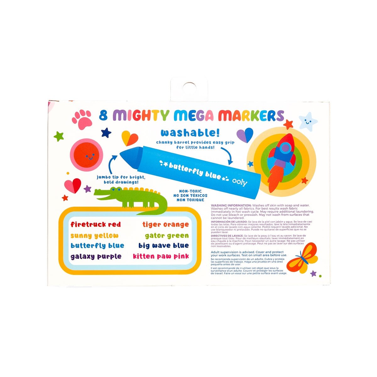Mighty Mega Markers - Set of 8 - Tadpole