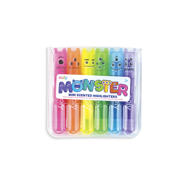 Mini Monster Scented Highlighter Markers - Tadpole