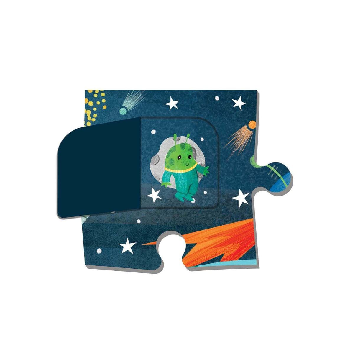 Mudpuppy Blast Off! Lift-the-Flap Puzzle - Tadpole